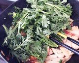 筍と春菊のパスタ作り方3写真