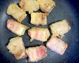 【山下】お腹満足！肉巻き豆腐！作り方2写真