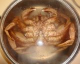 活毛蟹の美味しい茹で方～食べ方作り方2写真