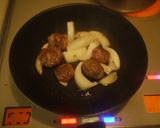 牛肉チャップ作り方2写真