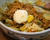 麺にコシ！食べ応えありの袋焼きそば作り方6写真