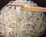 豆乳でクリーミー明太うどん作り方1写真
