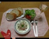 ♬きのことベーコンのホワイトスープ♬作り方11写真