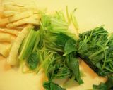 焼きしいたけと三つ葉のあえもの作り方3写真