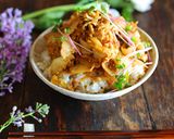 勝負力◎豚キムチーズ丼ぶり作り方4写真