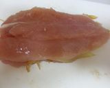 鶏ささ身のネギ&ベーコンはさみ焼き♪作り方4写真
