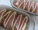鶏ささ身のネギ&ベーコンはさみ焼き♪作り方5写真