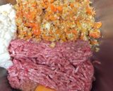かさ増しハンバーグ作り方3写真