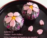 和菓子風♡桜の手毬寿司1♡お花見お雛祭り作り方6写真
