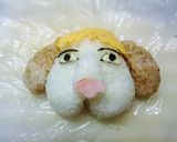 ジブリ❈キャラ弁【ハウルの動く城】ヒン作り方6写真