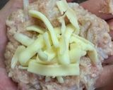 節約★チーズin豚もやしハンバーグ♡作り方4写真