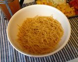 ホットプレートでパスタパエリア作り方2写真