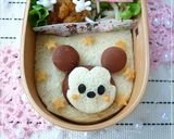 キャラ弁♡まん丸ココアパンdeミキミニ♡作り方7写真