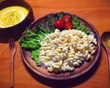 フジッリパスタのチーズクリームソース作り方6写真