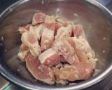 春キャベツとチキンのパスタ／塩麹が決め手作り方1写真