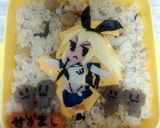 艦これ 島風のキャラ弁作り方1写真