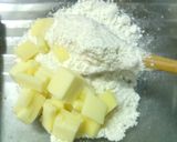 お好み焼き粉のシーフードグラタン作り方1写真
