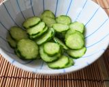 おつまみに☆毛蟹と胡瓜の酢の物作り方2写真
