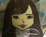 ケーキ デコレーション!★顔チョコ作り方25写真