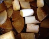 大根とネギのソース炒め☆作り方2写真