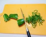 お弁当に♪ピーマンのきんぴら作り方1写真