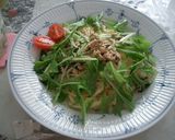 ﾗｲﾑｵｲﾙの水菜とｼｰﾁｷﾝﾊﾟｽﾀ作り方3写真