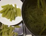 春の香りのふきのみそ汁作り方1写真