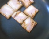 味噌漬けベーコンの炒め物作り方2写真