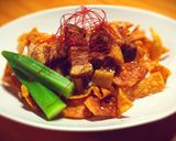 カフェめし風角煮丼作り方5写真
