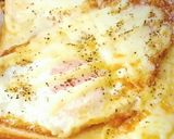 ラピュタの目玉焼きトースト（改）作り方2写真