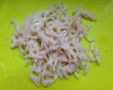だし香る！れんこんの炊き込みご飯作り方2写真