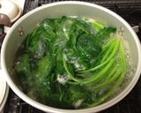 豚バラと法蓮草のさっぱりサラダ作り方2写真