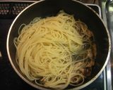 ベーコン抜きカルボナーラ作り方6写真