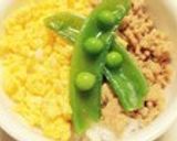 簡単美味♪♪２色そぼろご飯作り方10写真