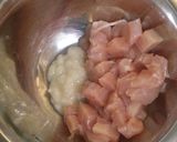 ヘルシー簡単♪チキンレタストマトパスタ☆作り方1写真