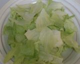 ヘルシー簡単♪チキンレタストマトパスタ☆作り方2写真