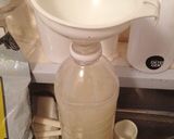 有機玄米のとぎ汁から作る乳酸菌★作り方1写真