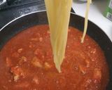 ヘルシー簡単♪チキンレタストマトパスタ☆作り方7写真