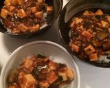 豆腐と茄子の麻婆丼作り方10写真