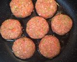 野菜たっぷりつくね焼き作り方3写真