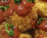 チャーハン変身トマト風味のライスコロッケ作り方3写真