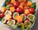 お花見弁当2014作り方2写真