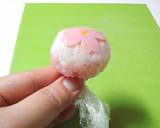 和菓子風♡桜の手毬寿司1♡お花見お雛祭り作り方5写真