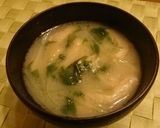 ◆簡単♡水菜とお揚げさんのお味噌汁◆作り方4写真