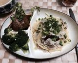 豚肉と柚子胡椒のペペロンチーノ作り方4写真