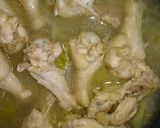 ☆強炭酸煮☆手羽元白だし味(^-^)作り方5写真