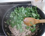 大根の葉っぱのそぼろご飯作り方3写真