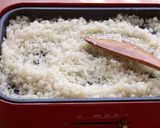 ホットプレートで！パエリア風チキンライス作り方3写真