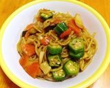 糸こんにゃく焼きそばぬるぬる仕立て作り方6写真