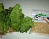 ほうれん草の胡麻和え作り方1写真